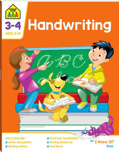 School Zone: Handwriting 3-4 (Ages 8-10 Yrs)