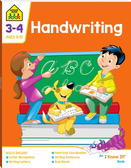 School Zone: Handwriting 3-4 (Ages 8-10 Yrs)