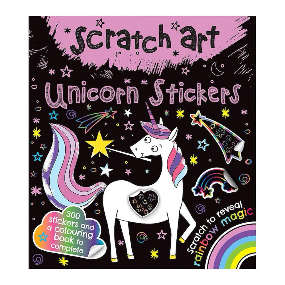 Scratch Art Fun Mini - Unicorn Stickers