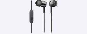 Sony Earphones with Smartphone Control Black MDREX15AP