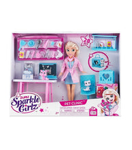 Load image into Gallery viewer, ZURU Sparkle Girlz Pet Clinic Playset