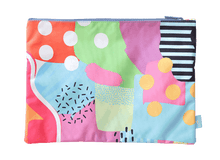 Load image into Gallery viewer, Spencil A4 Twin Zip Pencil Case - Colour Burst