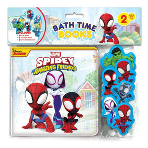 Disney Junior Bath Time Books - Spidey & his Amazing Friends