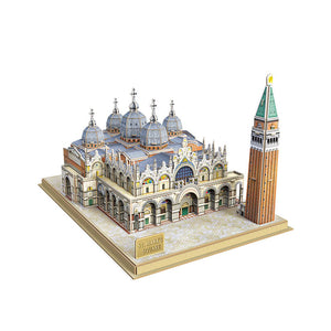 National Geographic: St Mark's Square - Venice 3D Puzzle 107 Pce