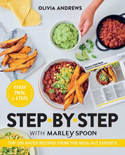 Load image into Gallery viewer, Step-By-Step: Top 100 Rated Recipes From The Meal-Kit Experts with Marley Spoon by Olivia Andrews