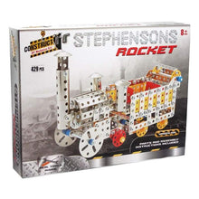 Load image into Gallery viewer, Construct-It DIY Mechanical Kits - 429 Piece - Stephenson&#39;s Rocket