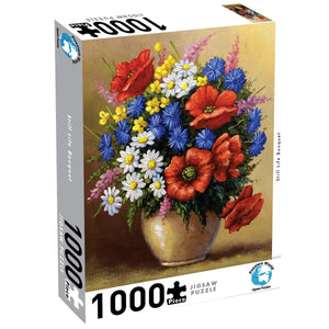 Puzzlers World: Still Life Bouquet Jigsaw Puzzle 1000pce