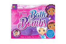 Load image into Gallery viewer, STEM Learning Book &amp; Kit: Strawberry Fizz Bath Bombs