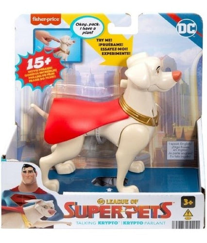 Fisher-Price DC League of Super-Pets Talking Figures - Krypto