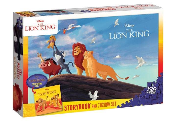 Disney The Lion King Storybook & 100 Piece Jigsaw Set