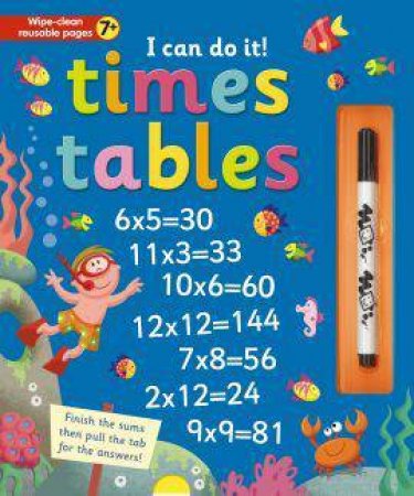 I can do it! Times Table - Wipe Clean Book (Board Book)