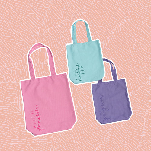 Cotton Tote Bag - Assorted