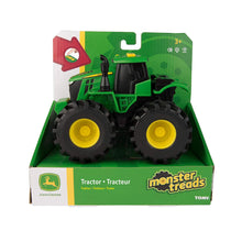 Load image into Gallery viewer, TOMY John Deere Monster Treads Tractor with Lights &amp; Sound