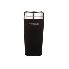 Load image into Gallery viewer, Thermos THERMOcafe Soft Touch Travel Mug 420ml Matte Black