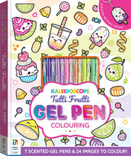 Load image into Gallery viewer, Hinkler: Kaleidoscope Colouring - Tutti Frutti Gel Pen Set