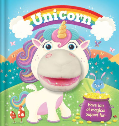 Children's Puppet Boardbook: Have lots of magical puppet fun - Unicorn