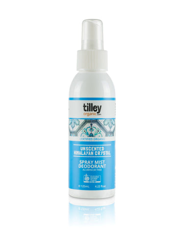 Tilley - Fragrance Free - Unscented Deodorant Mist 125ml
