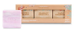 Limited Edition Wrapped Vegetable Soap Trio