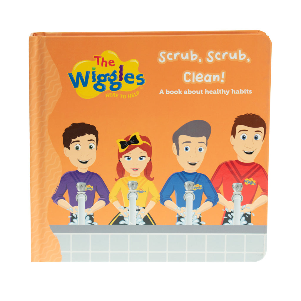 The Wiggles - Here to Help: Scrub, Scrub, Clean! Board Book