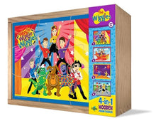 Load image into Gallery viewer, The Wiggles 4-in-1 Wooden Jigsaw Puzzle