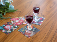 Load image into Gallery viewer, Bell Art - Drink Coasters (8) - Wildflower