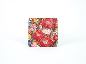 Bell Art - Drink Coasters (8) - Wildflower