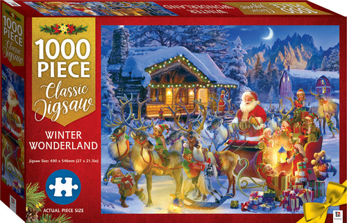 Hinkler: Winter Wonderland 1000-piece Jigsaw