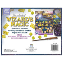 Load image into Gallery viewer, Activity Station Book + Kit - The School of Wizard&#39;s Magic