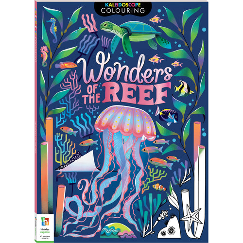 Kaleidoscope Colouring: Wonders of The Reef Colouring Book