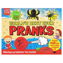 Load image into Gallery viewer, Activity Station Book + Kit - Worlds Best Ever Pranks