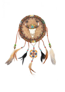 Pure Western Skull Dream Catcher